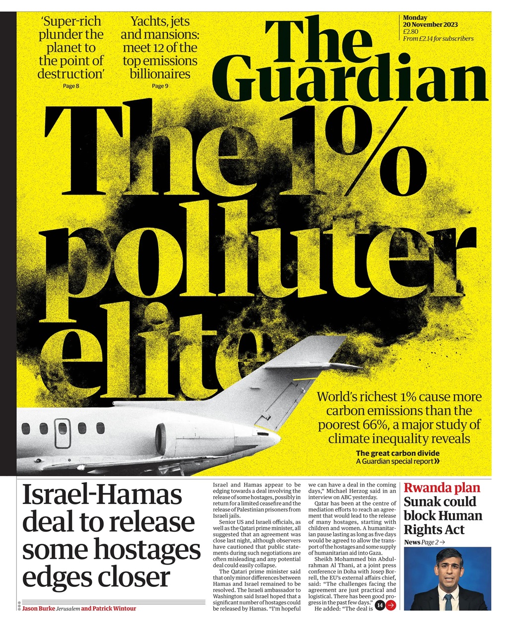 The Guardian Newspaper Preview Pages