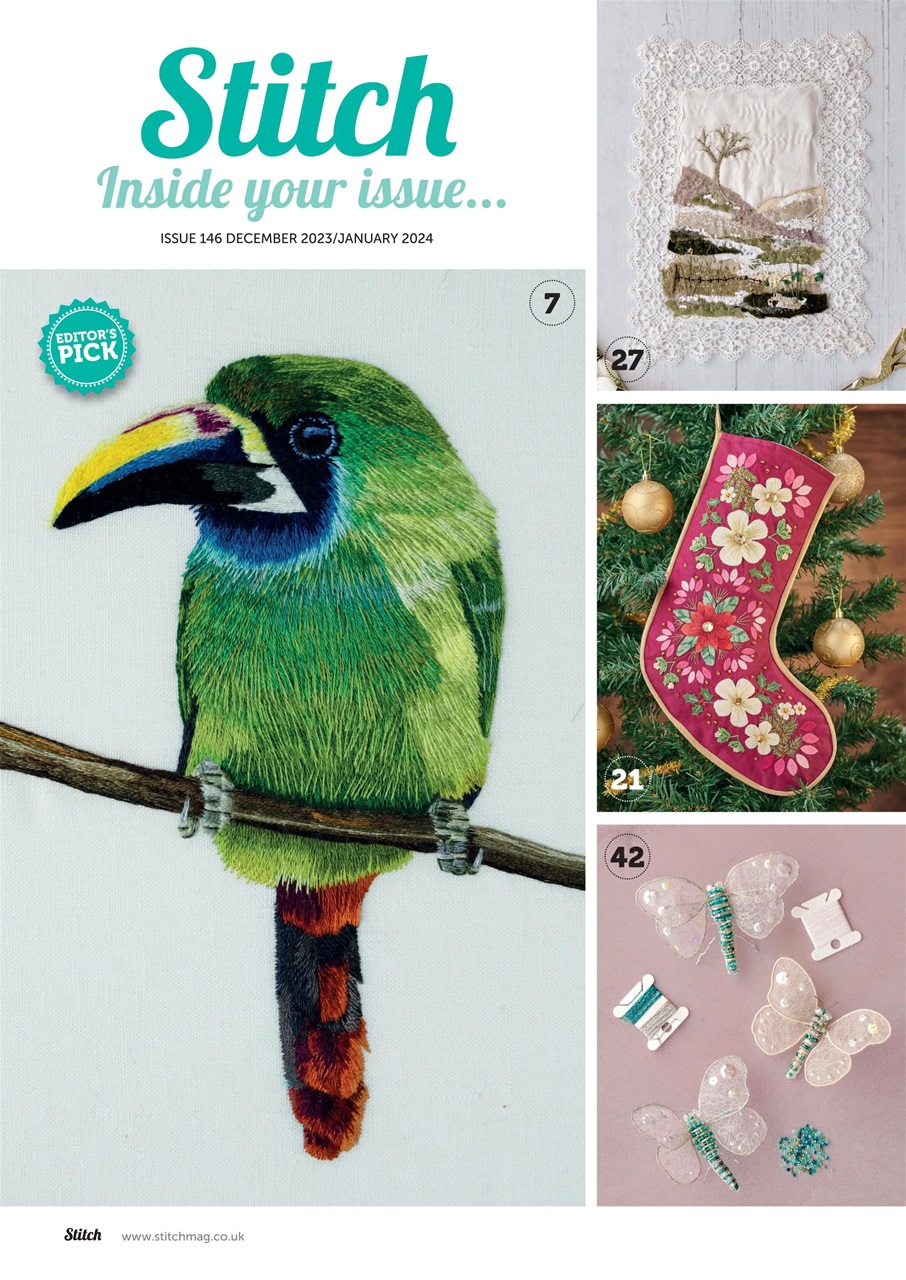 Stitch magazine Preview Pages