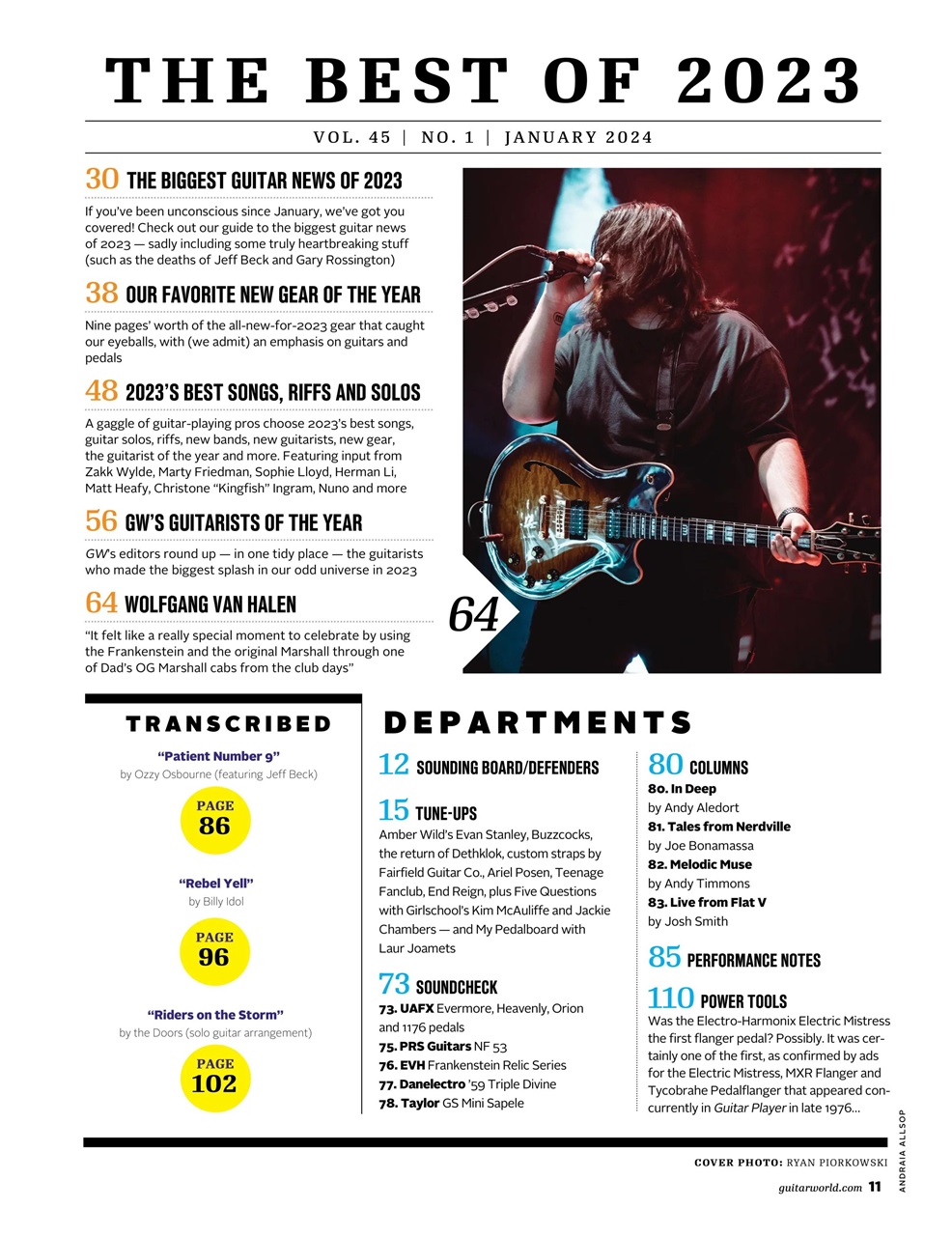 Guitar World Preview Pages