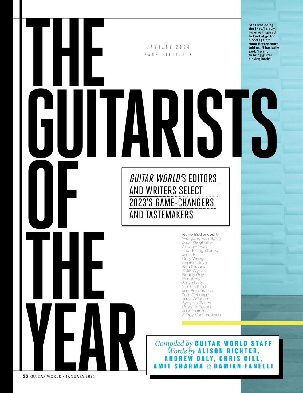 Guitar World Preview Pages