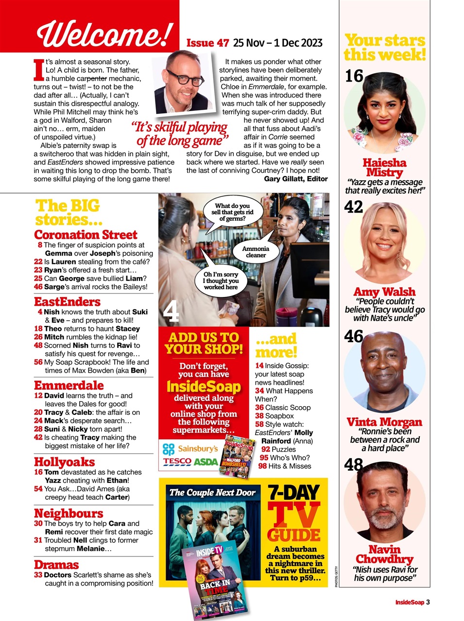 Inside Soap Preview Pages