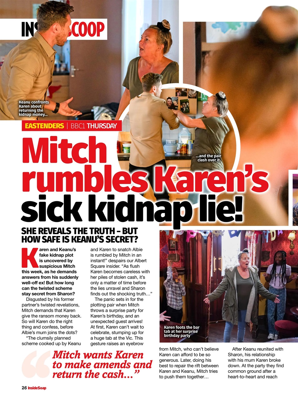 Inside Soap Preview Pages