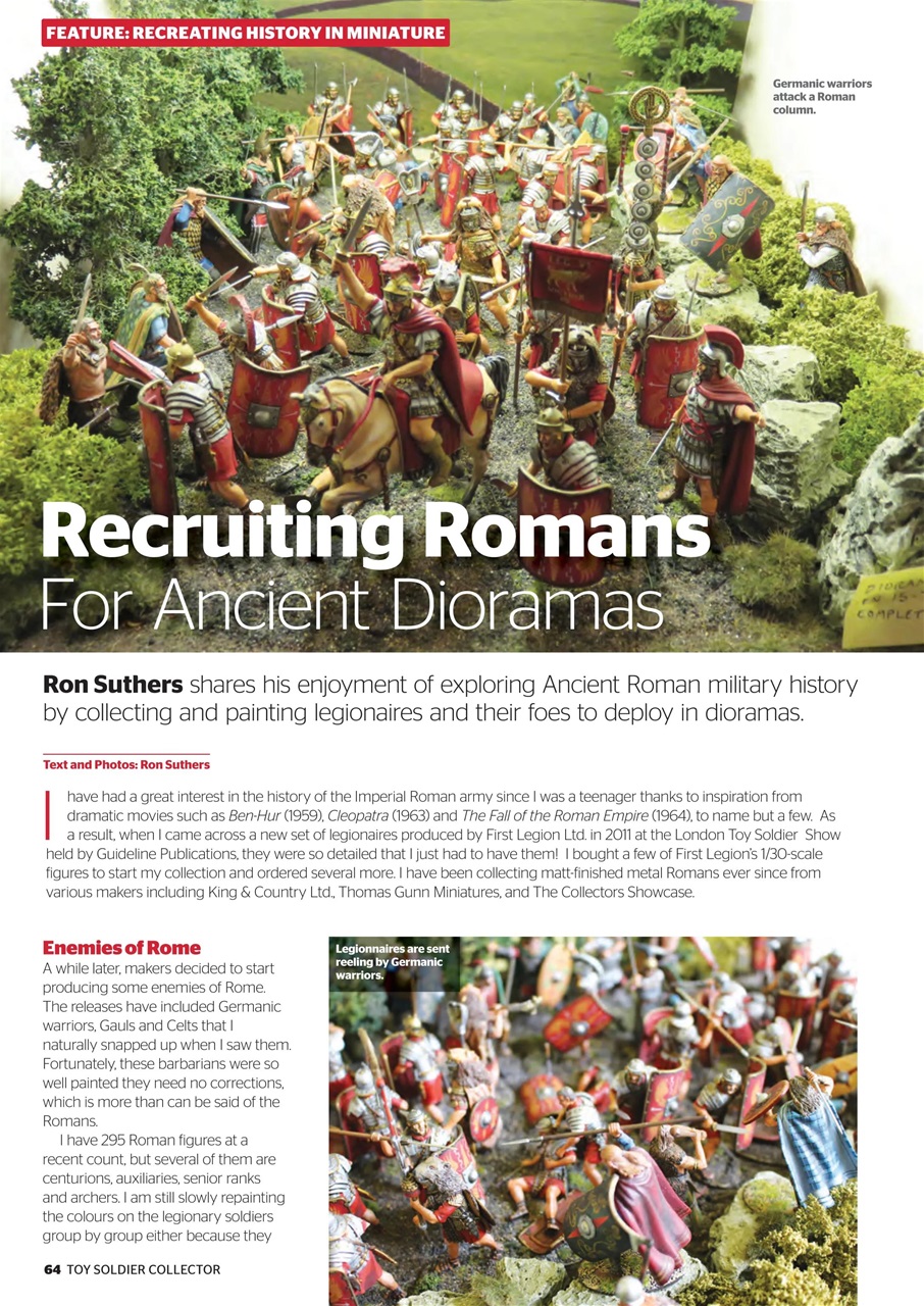 Toy Soldier Collector and Historical Figures Preview Pages