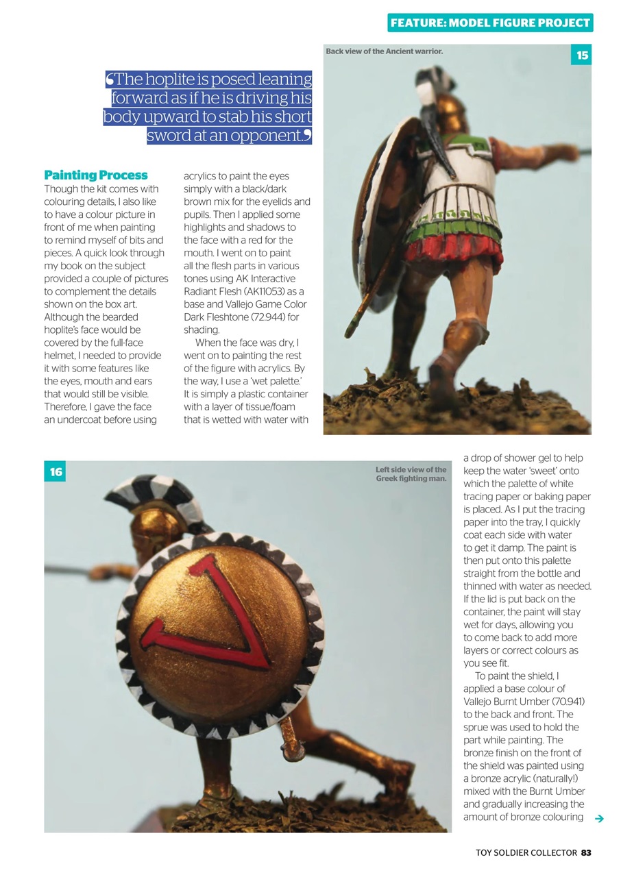 Toy Soldier Collector and Historical Figures Preview Pages