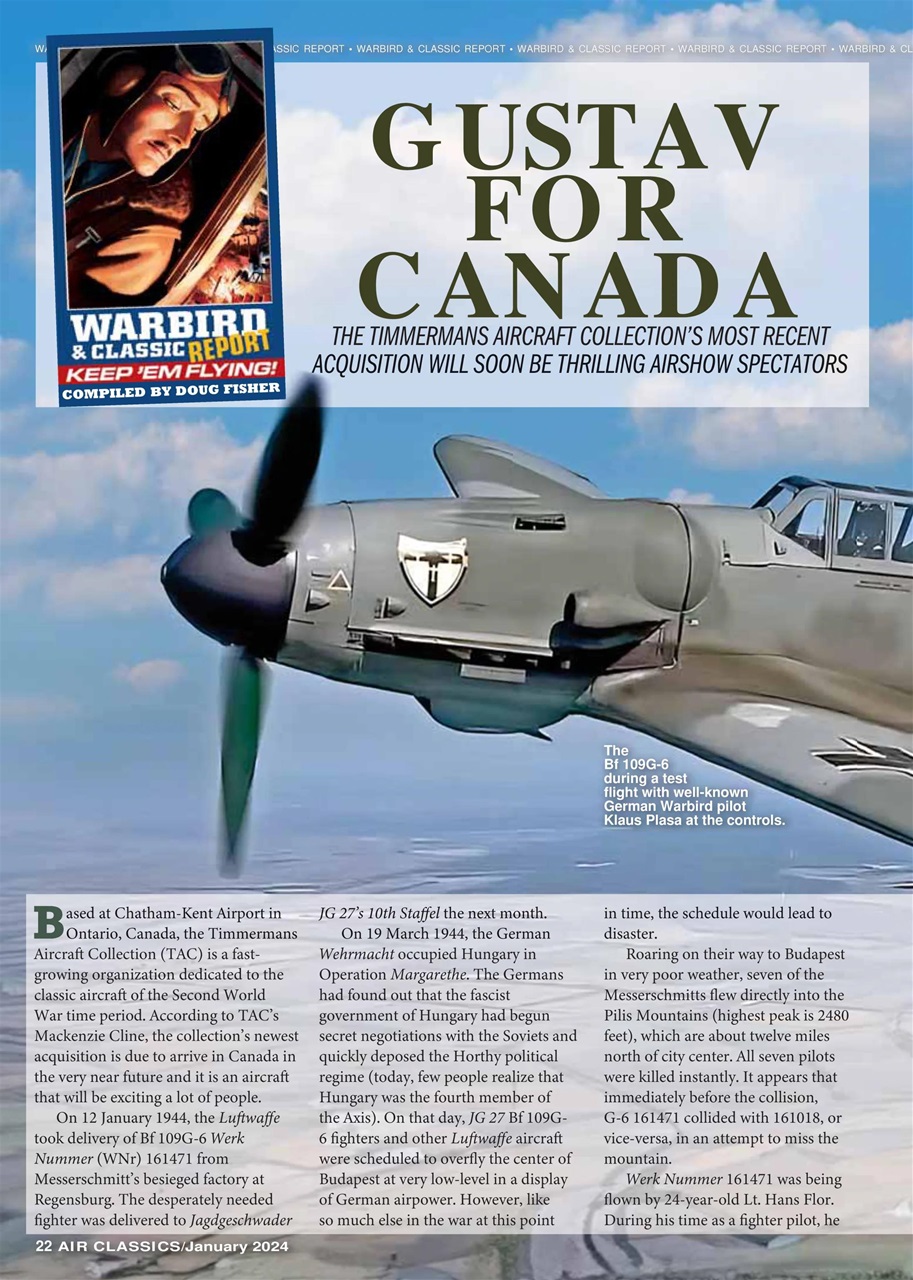 Air Classics - Where History Flies Preview Pages