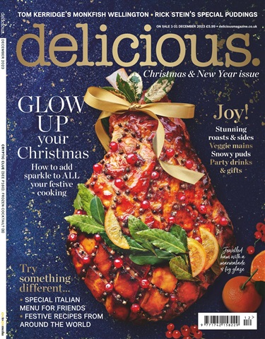delicious. Magazine issue December 2023