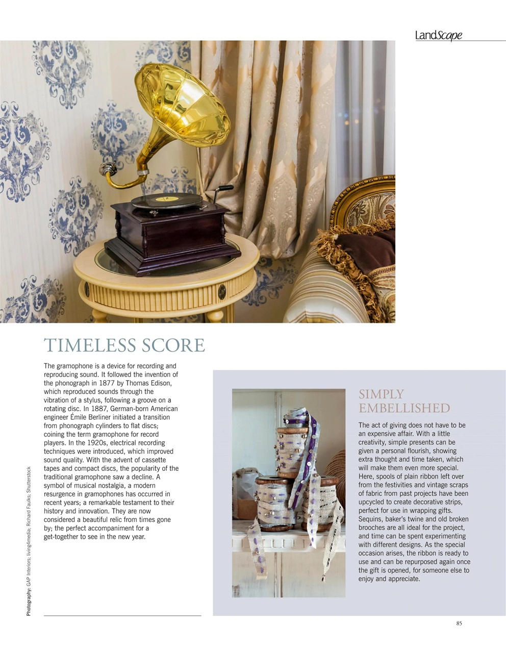 LandScape Preview Pages