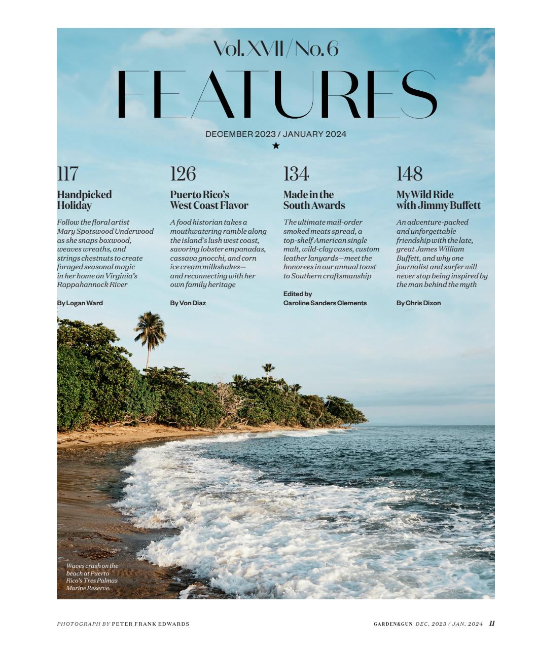 Garden and Gun Magazine Preview Pages