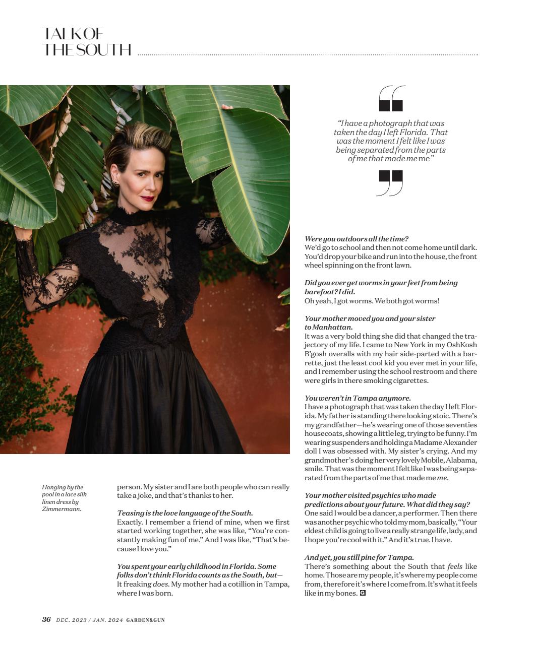 Garden and Gun Magazine Preview Pages