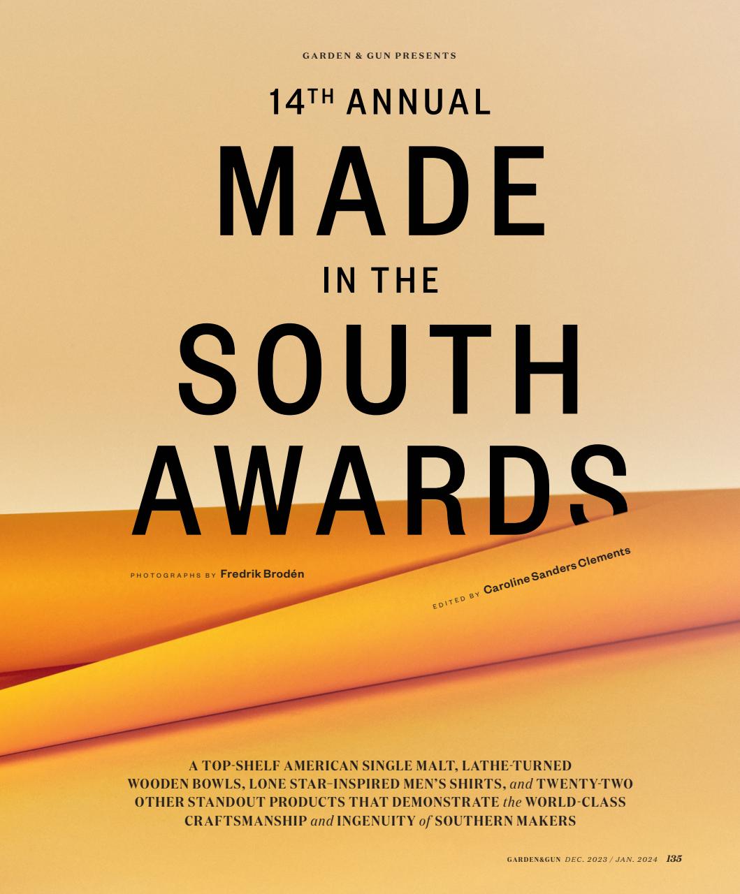 Garden and Gun Magazine Preview Pages