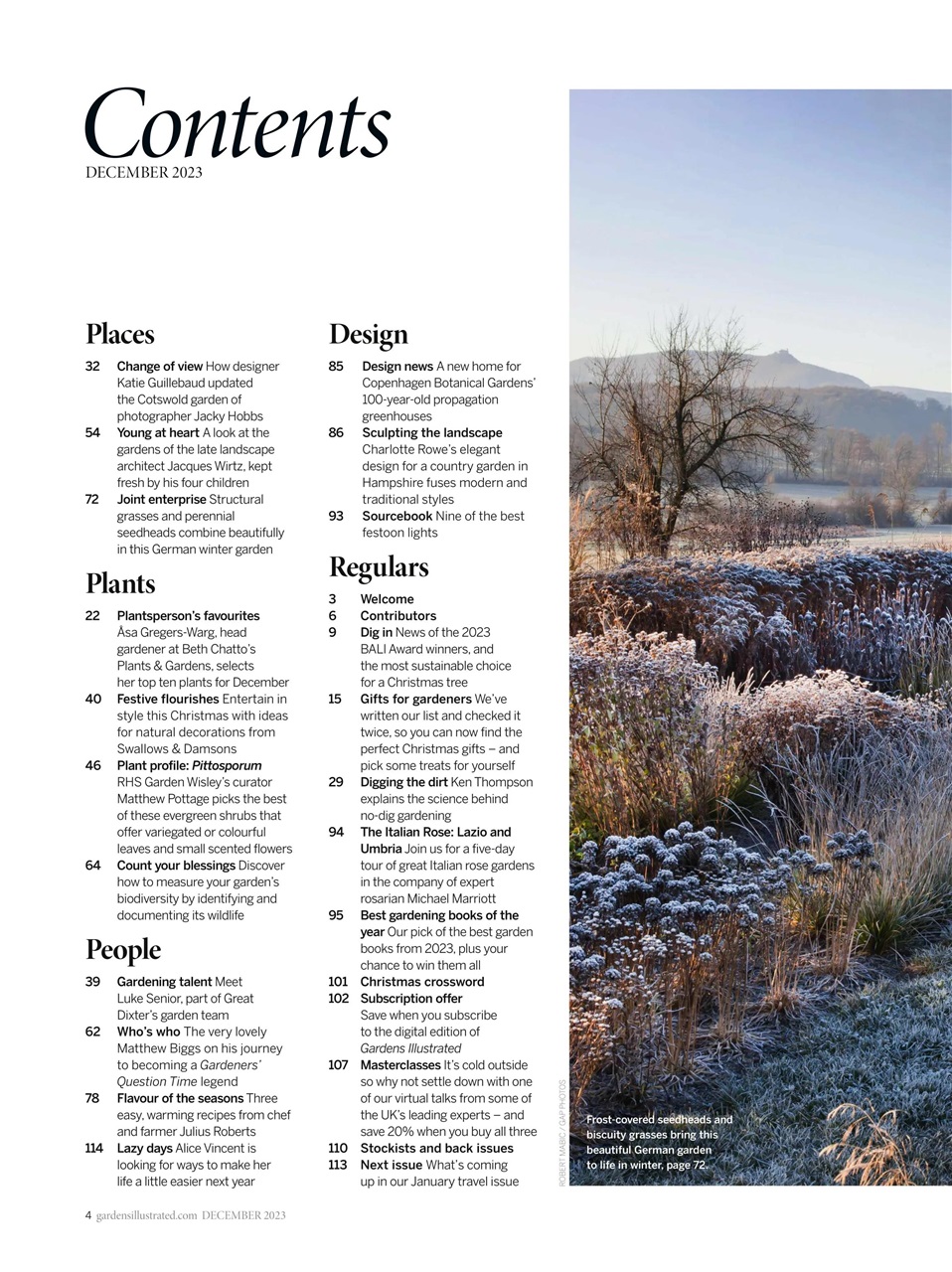 Gardens Illustrated Preview Pages