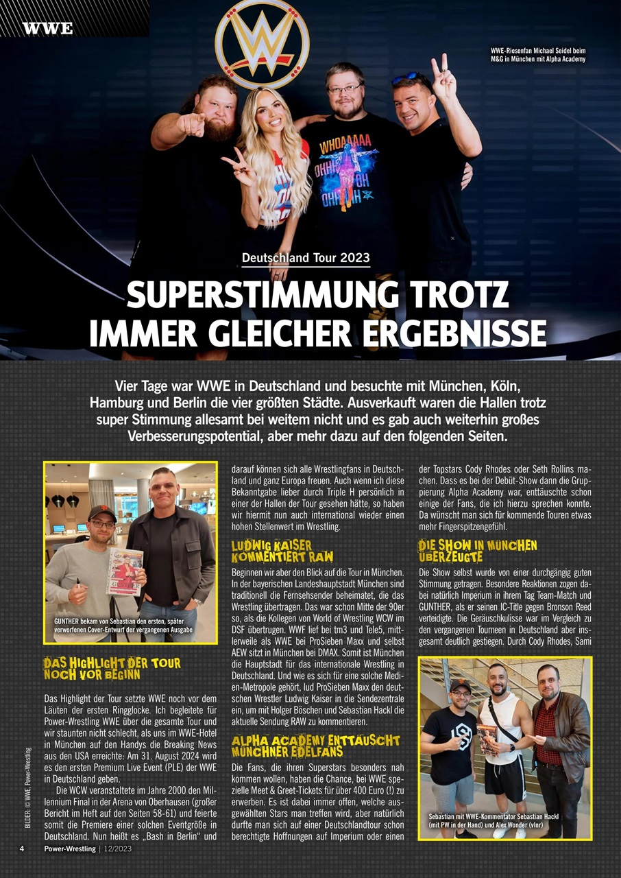 Power-Wrestling Preview Pages