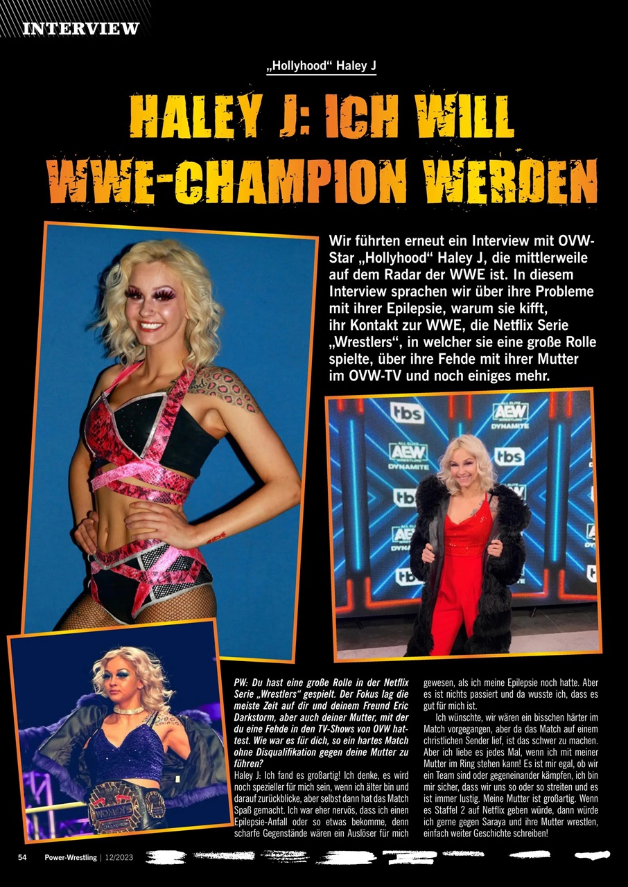 Power-Wrestling Preview Pages