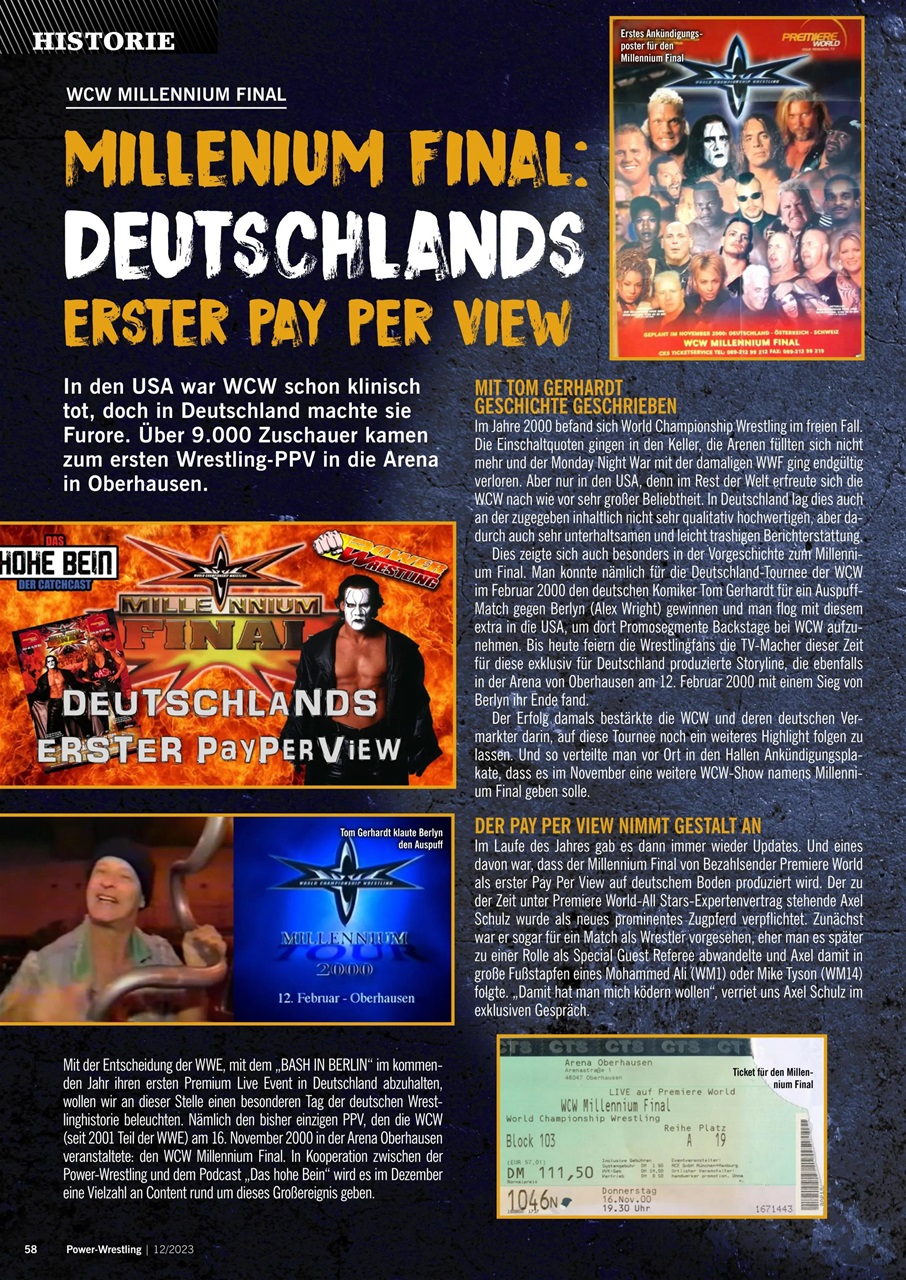 Power-Wrestling Preview Pages