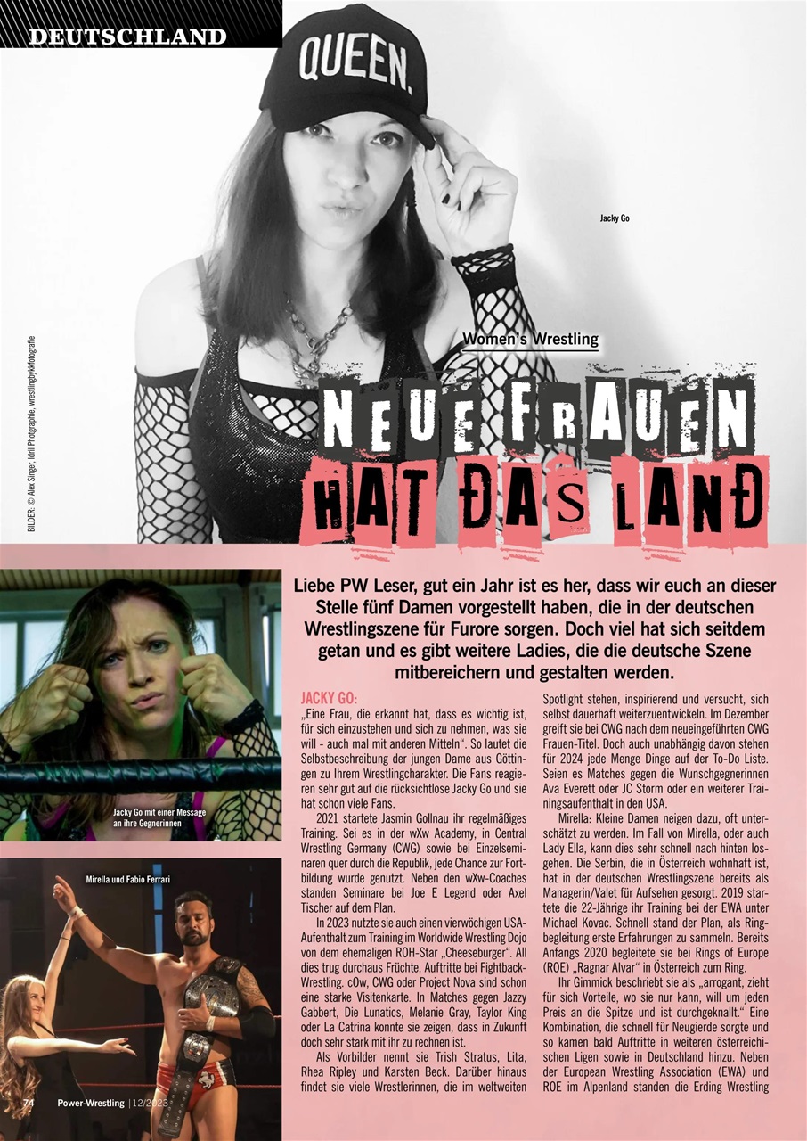 Power-Wrestling Preview Pages