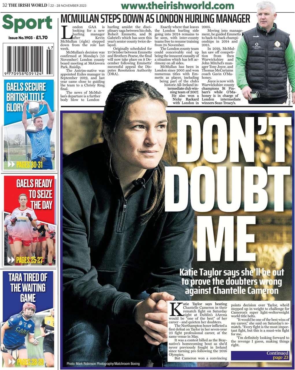 Irish World Preview Pages