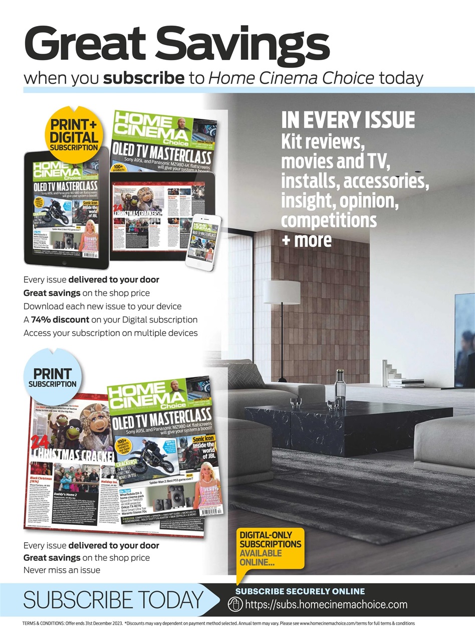 Home Cinema Choice Preview Pages