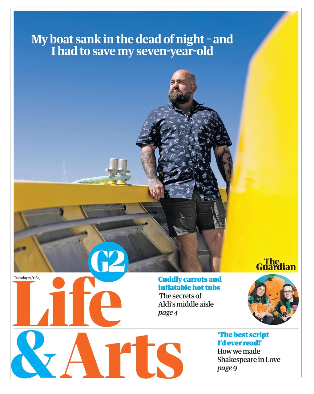 The Guardian Newspaper Preview Pages