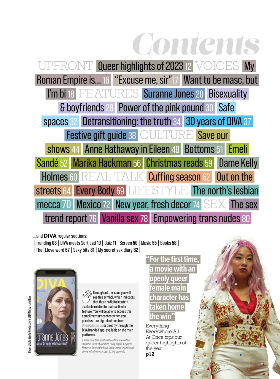 DIVA Magazine Preview Pages