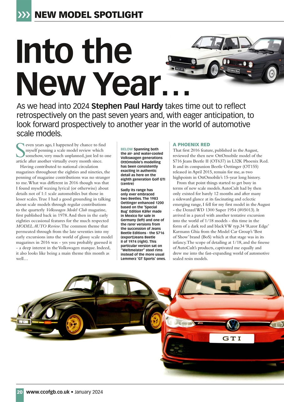 Diecast Collector Preview Pages