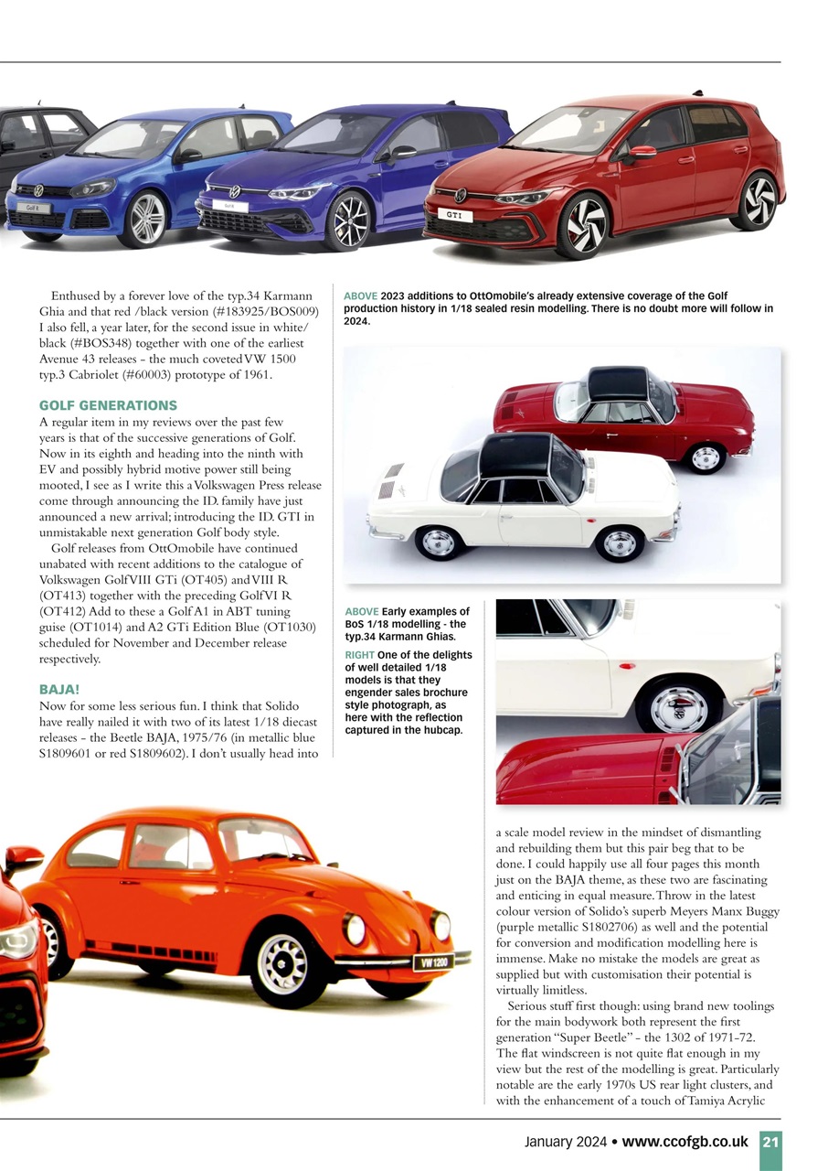 Diecast Collector Preview Pages