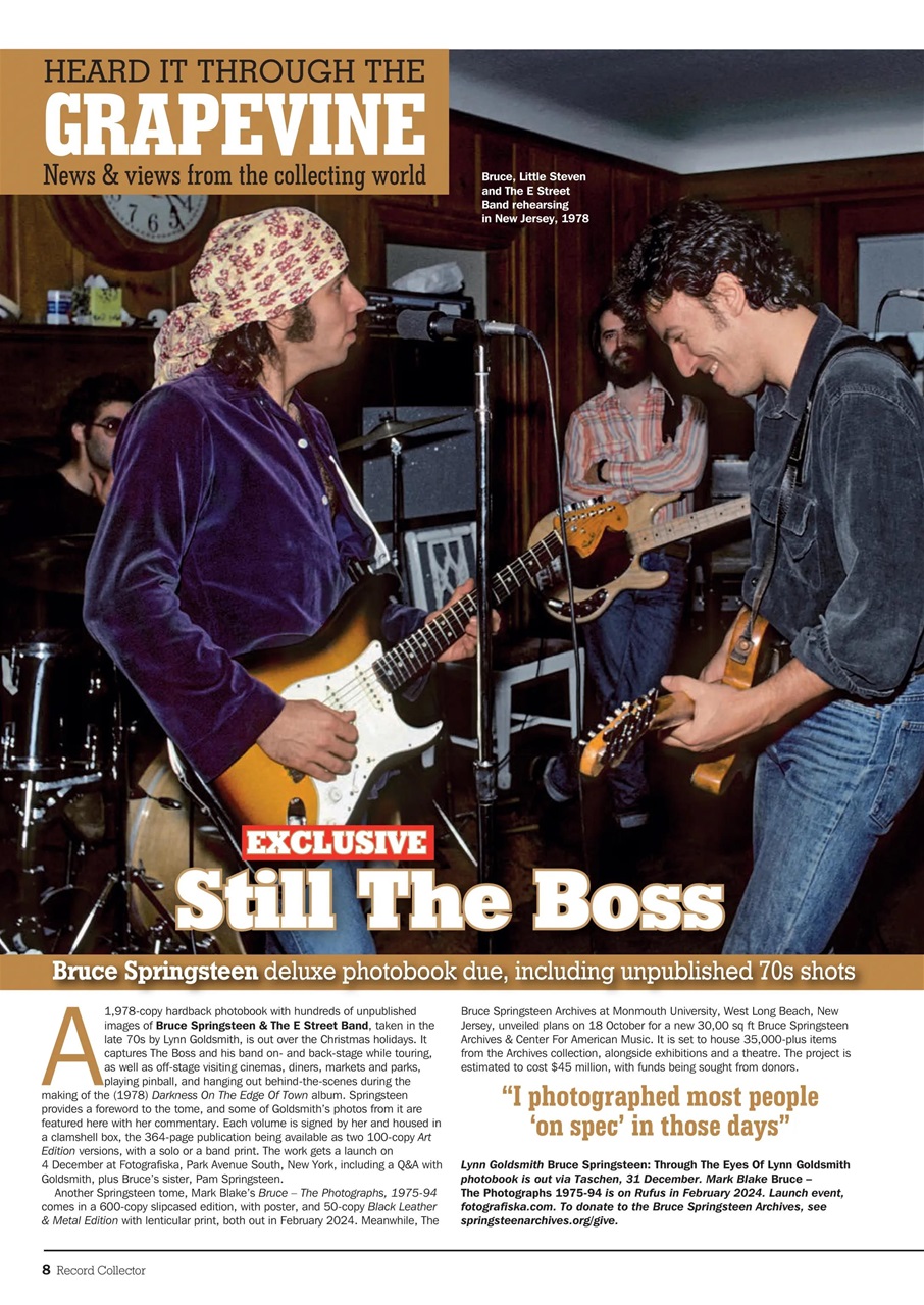 Record Collector Preview Pages