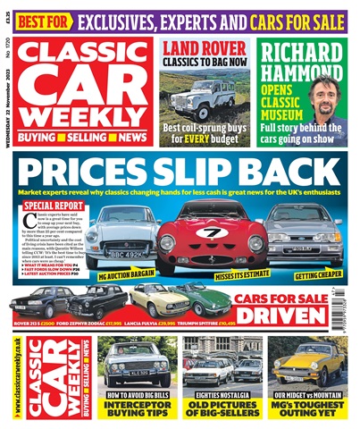 Classic Car Weekly issue 22-Nov-2023