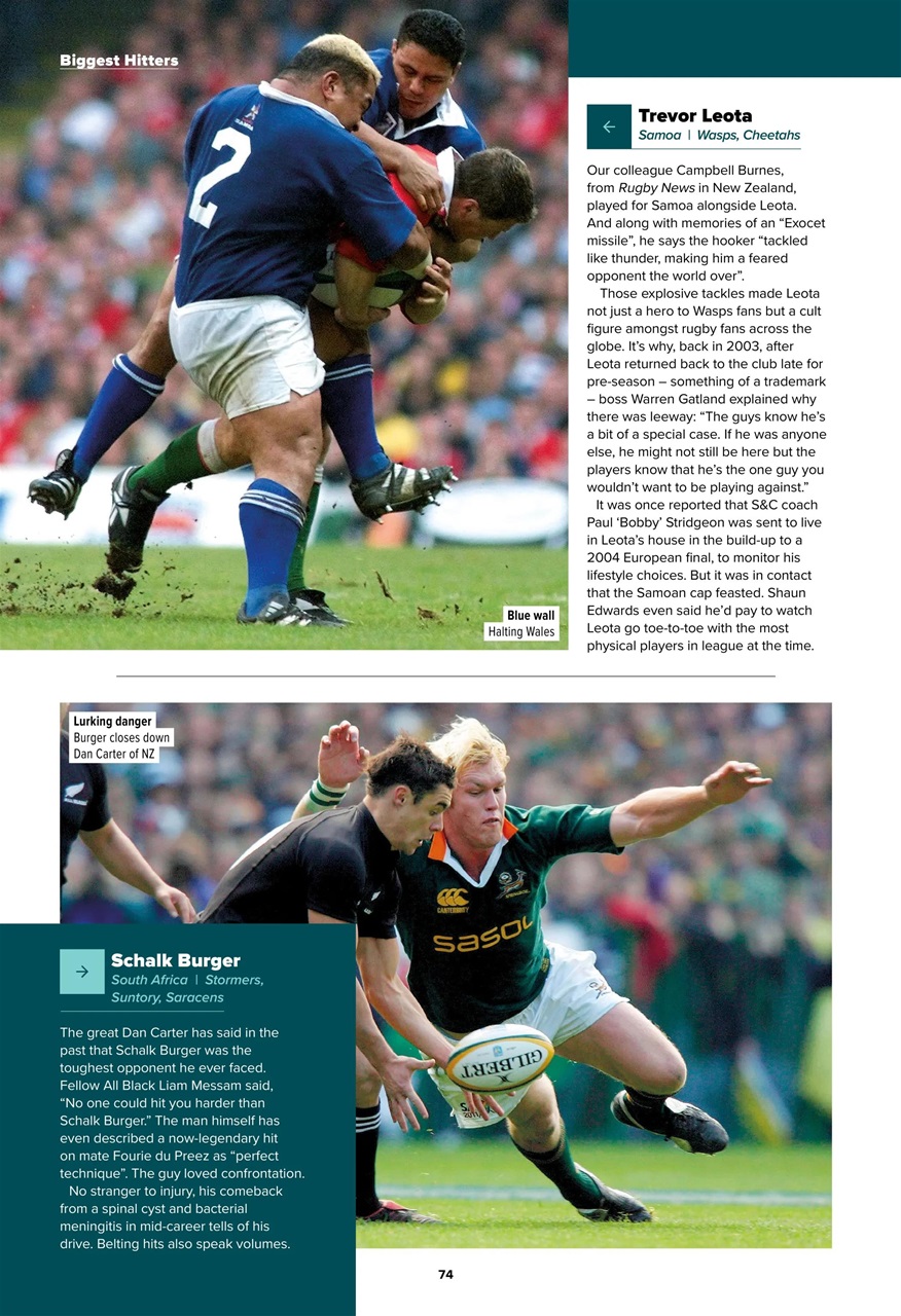 Rugby World Preview Pages