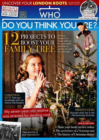 Who Do You Think You Are? issue Christmas 2023