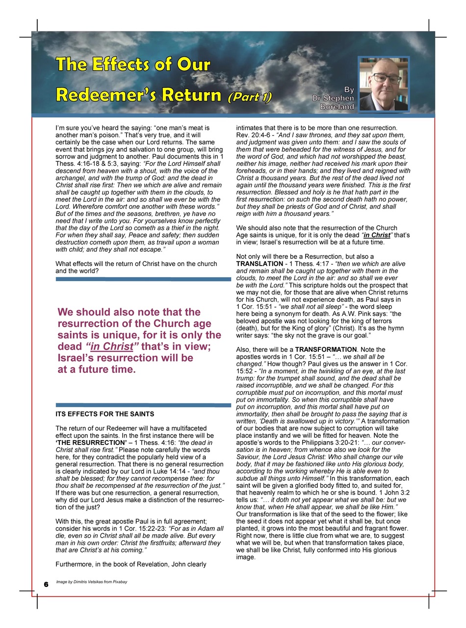 Prophetic Witness Preview Pages