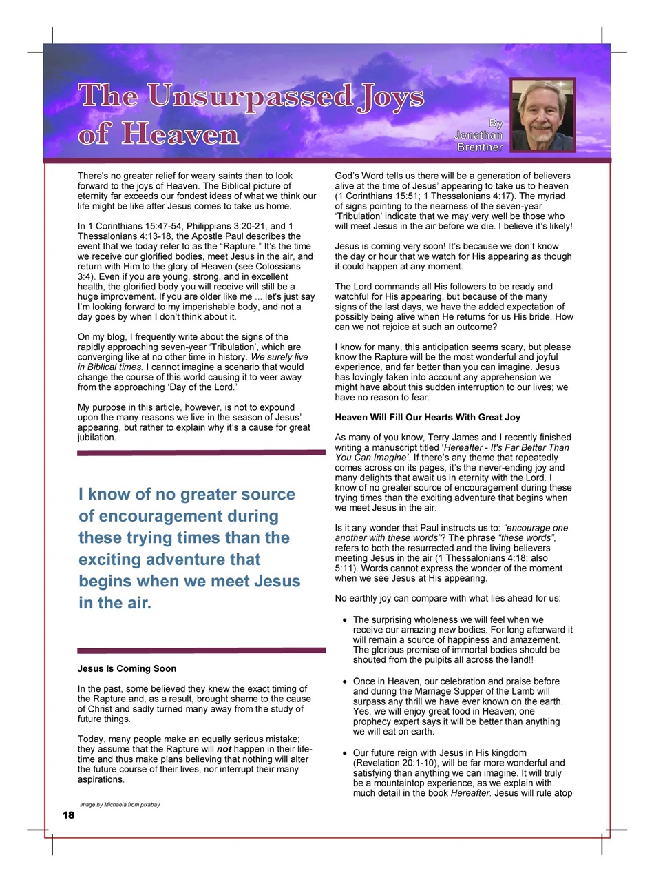 Prophetic Witness Preview Pages