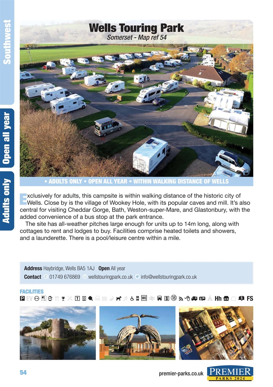 Campsite Finder Preview Pages