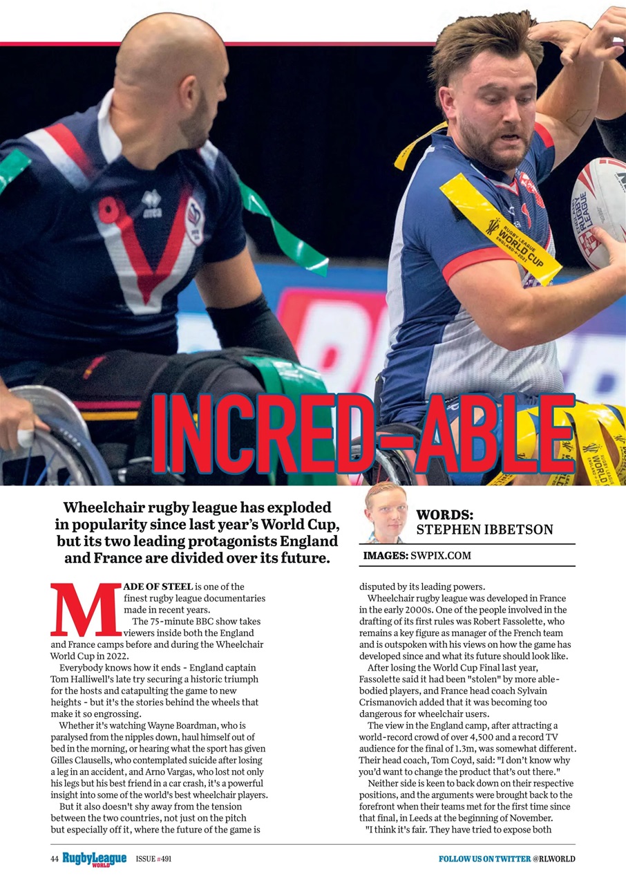 Rugby League World Preview Pages