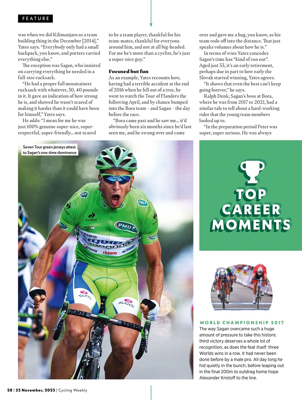 Cycling Weekly Preview Pages