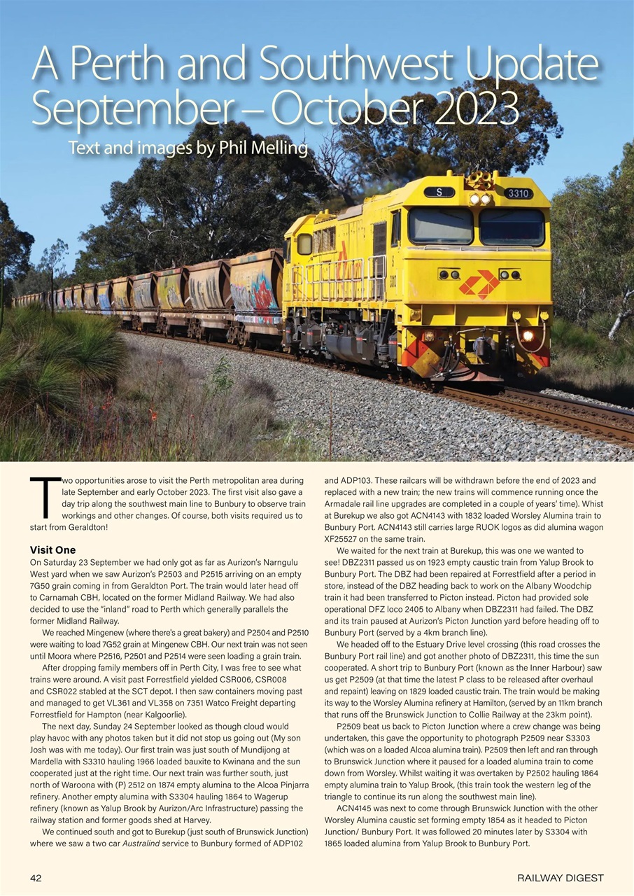 Railway Digest Preview Pages