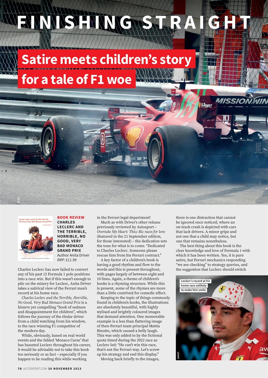 Autosport Preview Pages