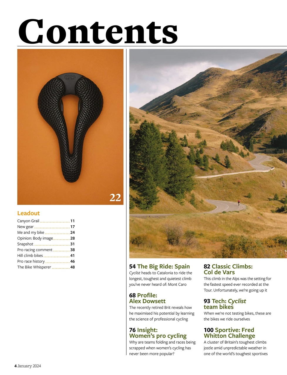 Cyclist Preview Pages