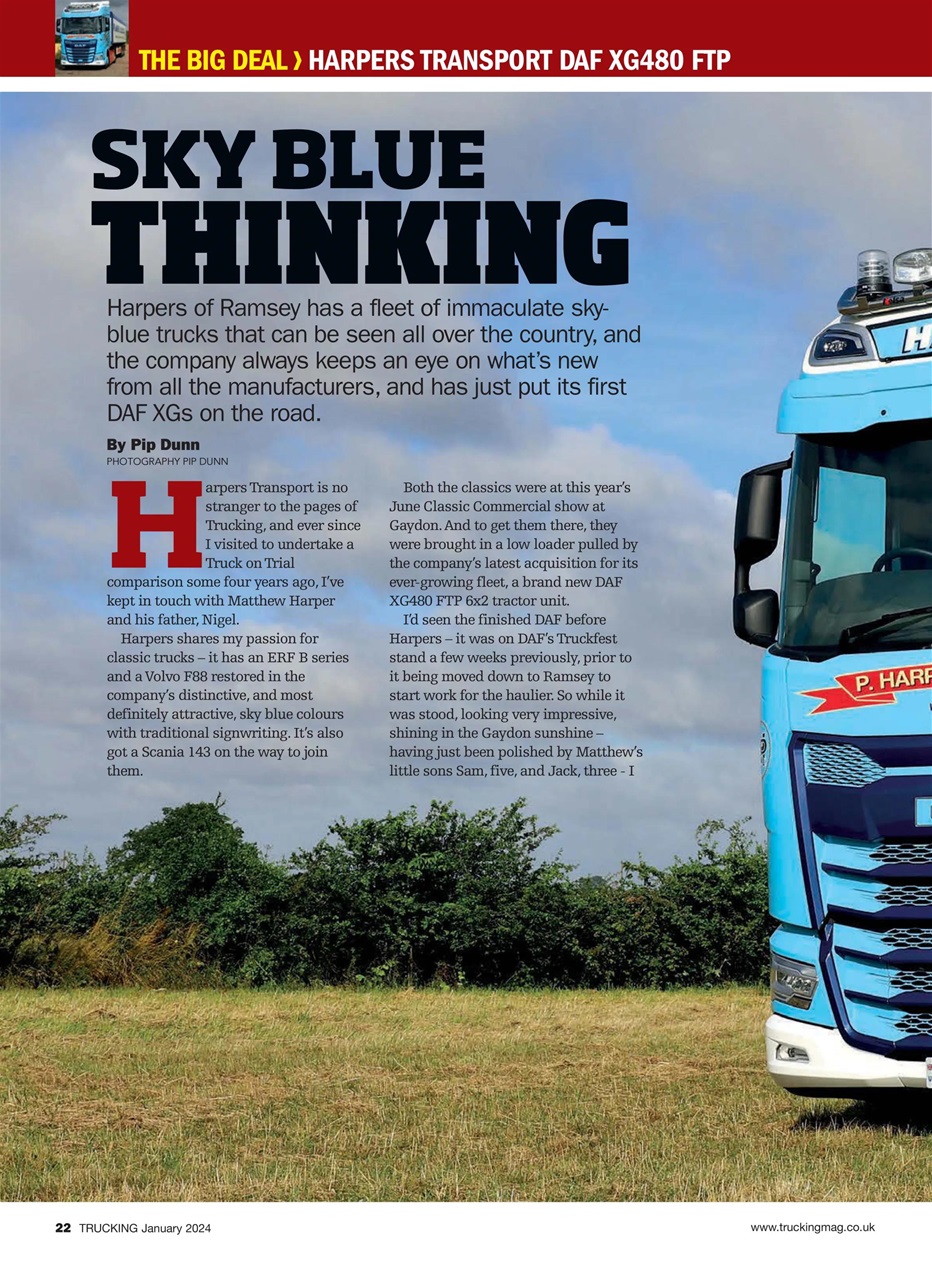 Trucking Magazine Preview Pages