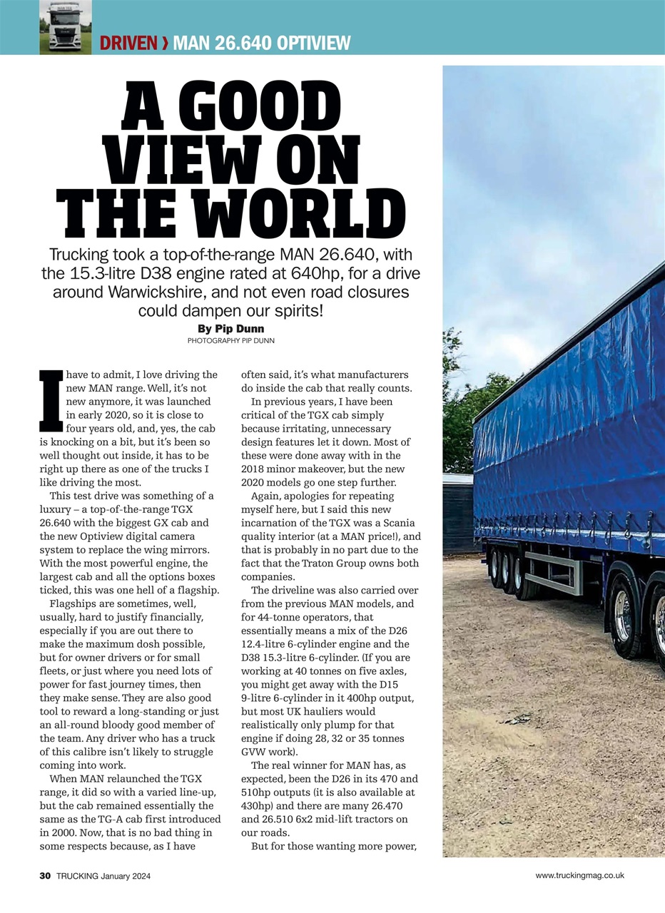 Trucking Magazine Preview Pages