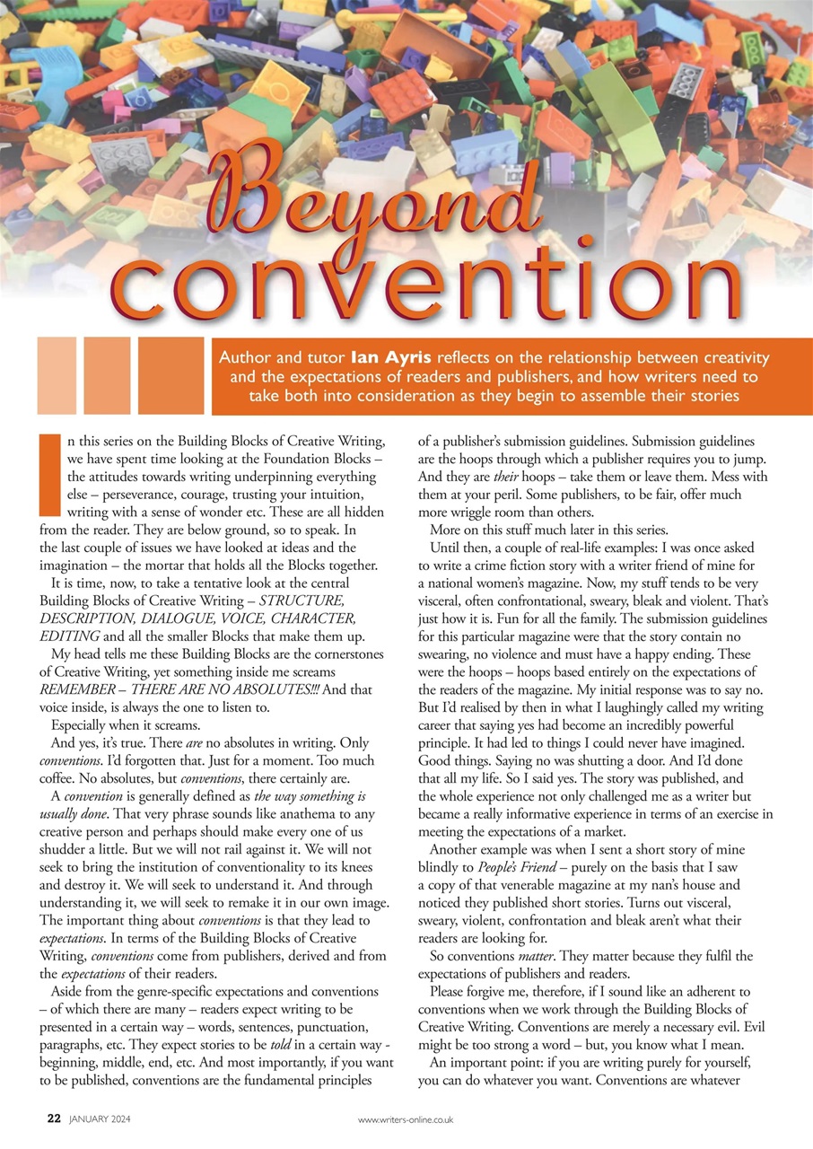 Writing Magazine Preview Pages