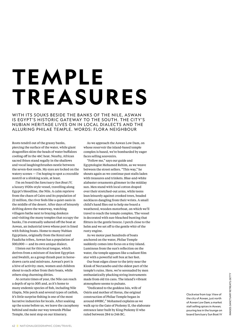 National Geographic Traveller UK Preview Pages