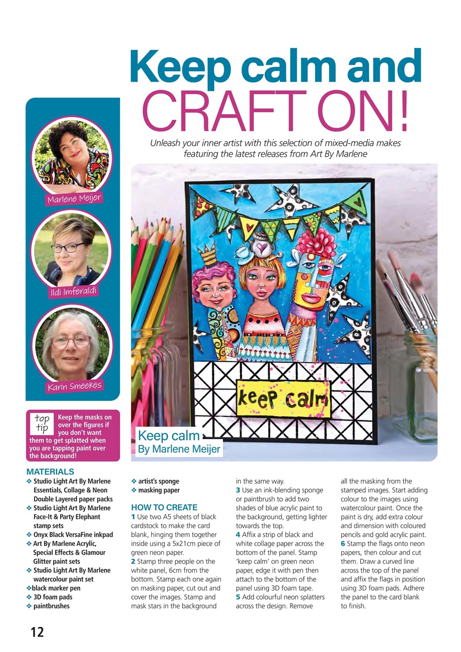 Creative Stamping Preview Pages