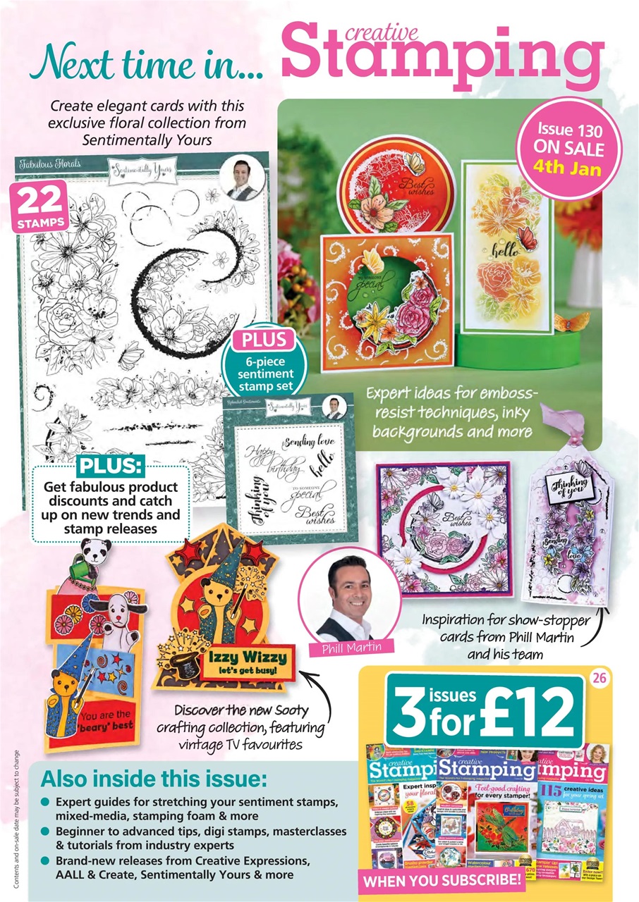 Creative Stamping Preview Pages