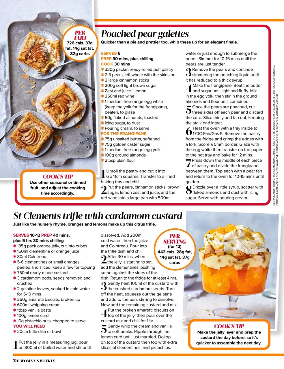 Woman's Weekly Preview Pages