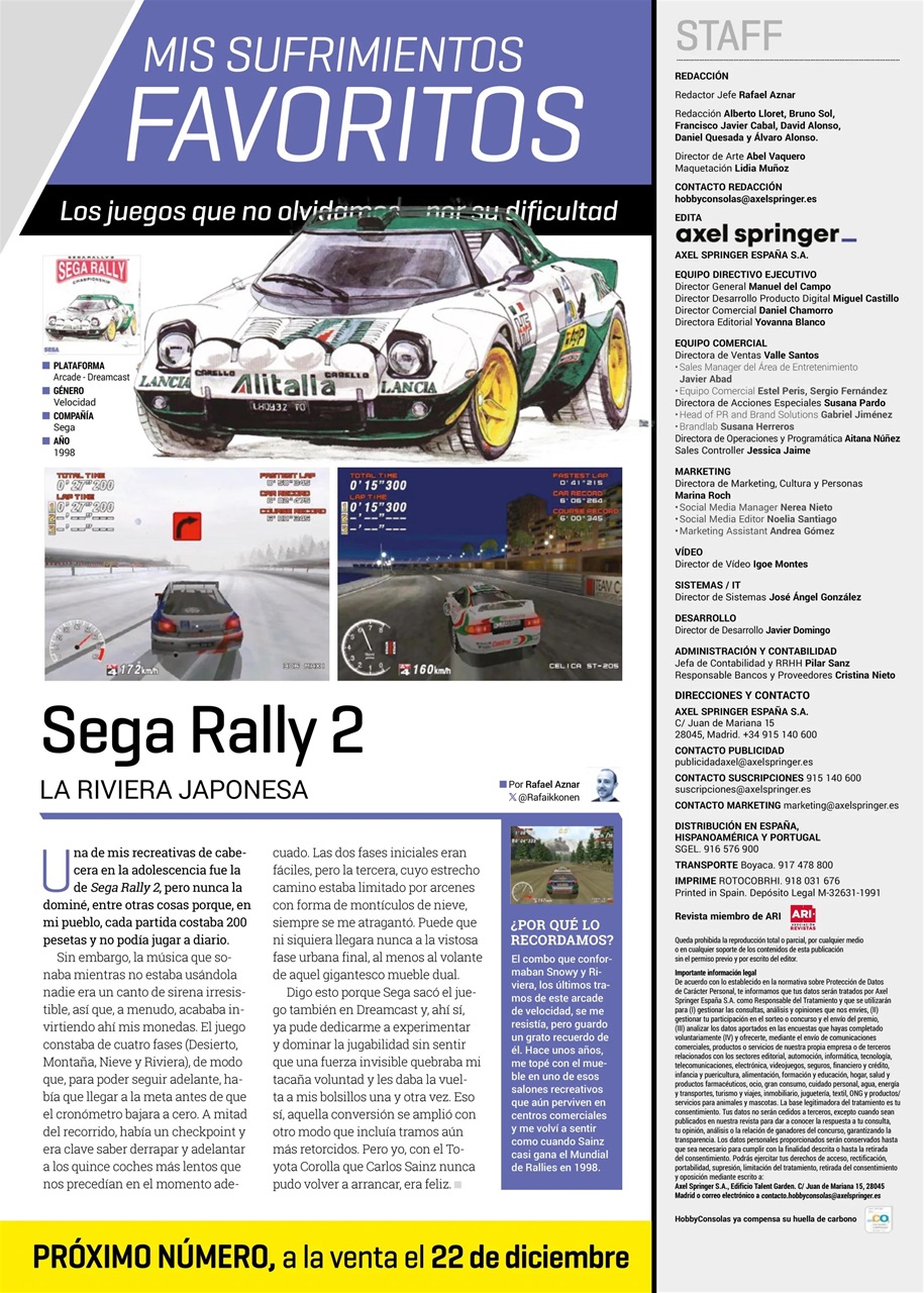 Hobby Consolas Preview Pages