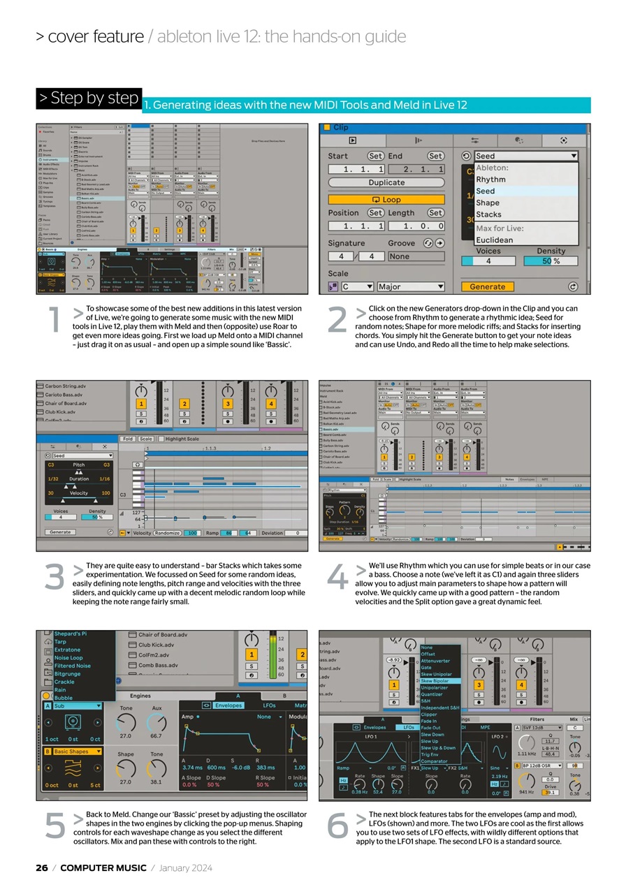 Computer Music Preview Pages