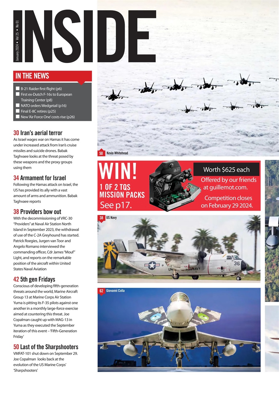 Combat Aircraft Journal Preview Pages