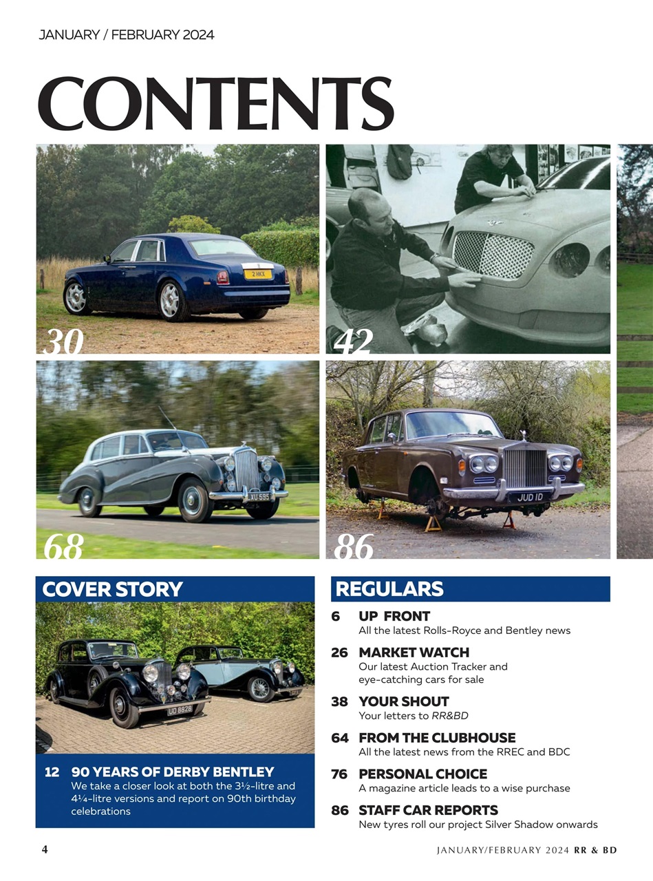 Rolls-Royce & Bentley Driver Preview Pages