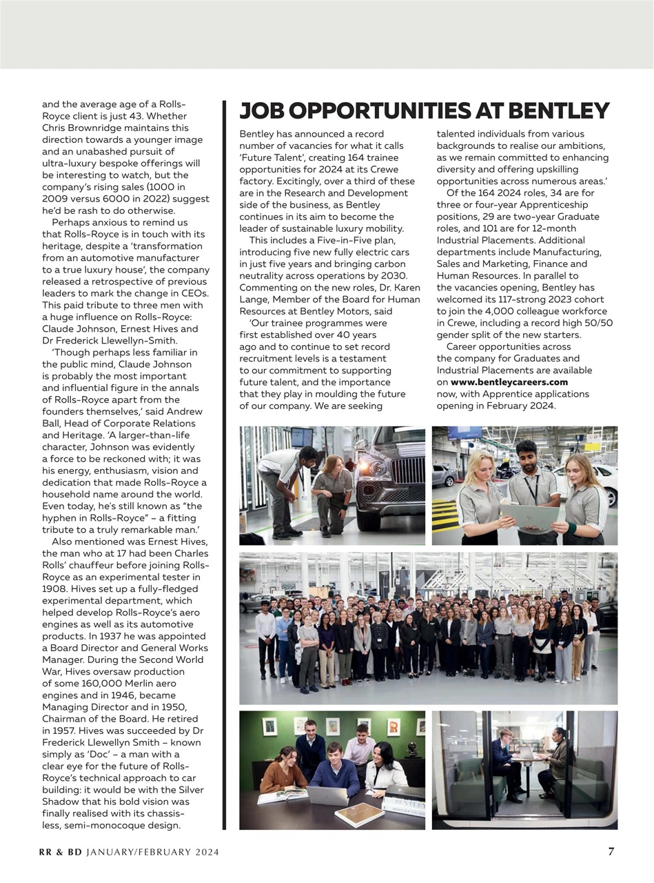 Rolls-Royce & Bentley Driver Preview Pages