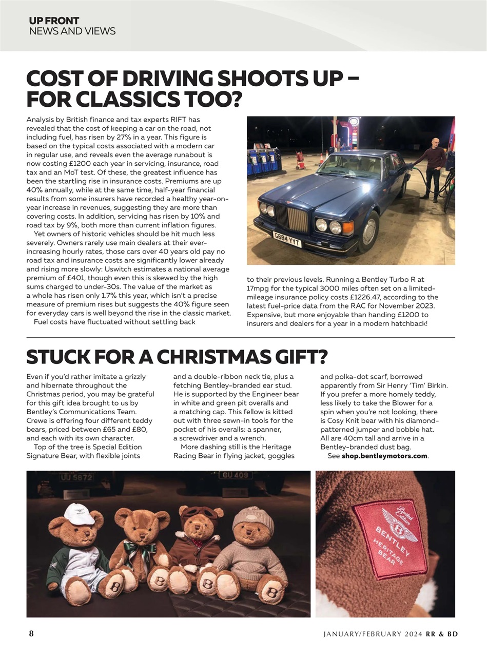 Rolls-Royce & Bentley Driver Preview Pages